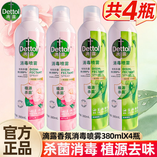 滴露香氛消毒喷雾鞋子除臭杀菌剂