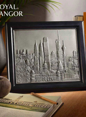 皇家雪兰莪马来西亚风情锡制牌匾