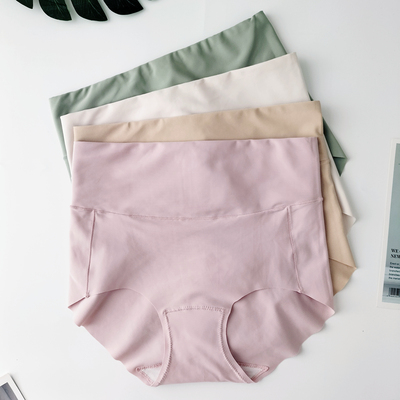 外贸肤色无痕提臀轻收腹中腰内裤