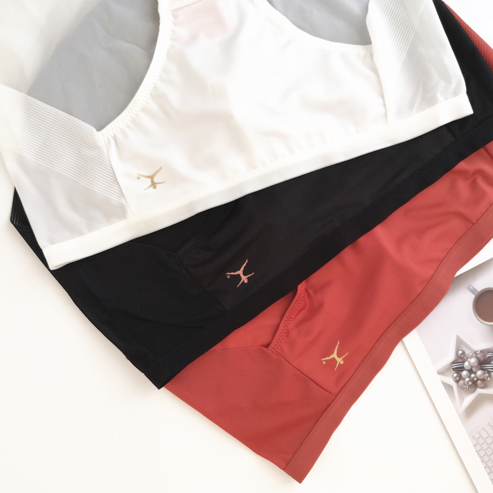 运动内裤白色速干无痕健身瑜伽