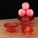 供盘果盘家用供奉塑料贡盘供果果盘上供用品供品水果贡品盘