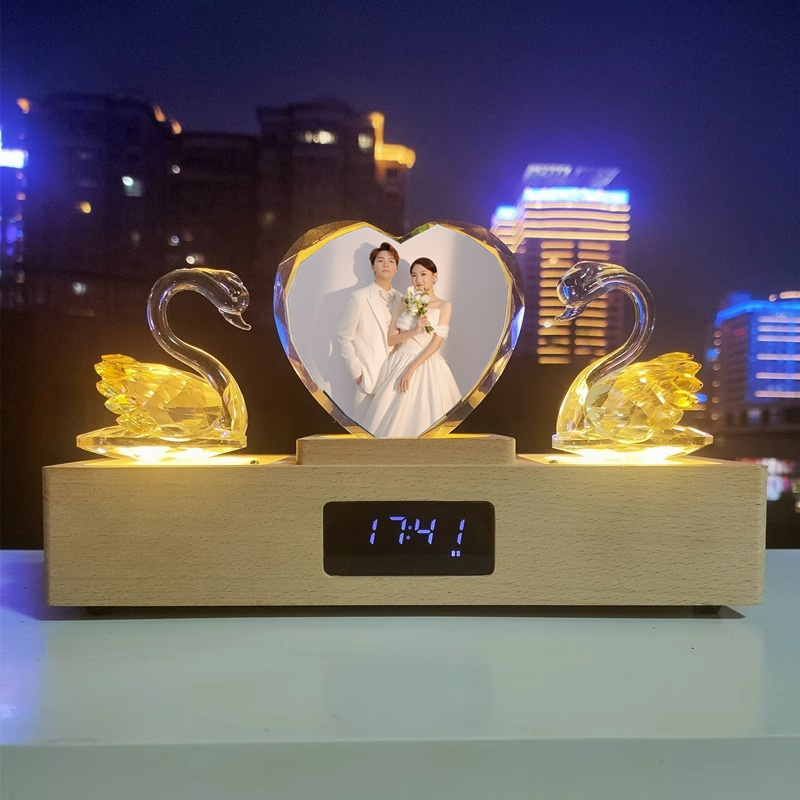 照片定制闺蜜新婚礼物送新人高档实用新娘结婚老婆纪念日生日摆件