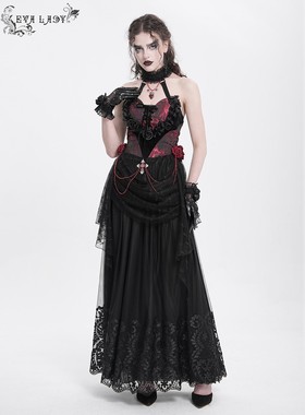 EVA LAYD 爱心形花朵哥特束身衣网纱下摆女夏季【ECST00901/02】