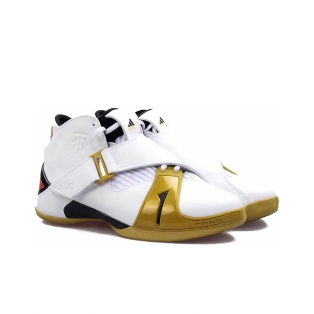 麦基森 adidas 男子 t-mac 5 复刻 麦迪5 白金限量 篮球鞋 q16192