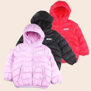 专柜正品abckids童装儿童秋款轻薄短款男童羽绒服外套 F233309358