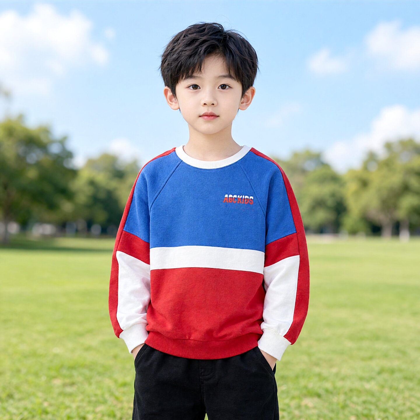 男童套头卫衣Abckids春秋款图片