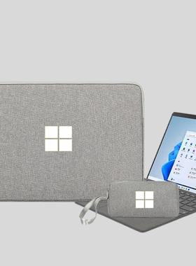 微软SurfaceGo 2/3/ Pro7/8/9平板10.5 12.3 12.4 13寸14.4电脑包笔记本13.5Laptop3 4 5Book内胆加绒保护套
