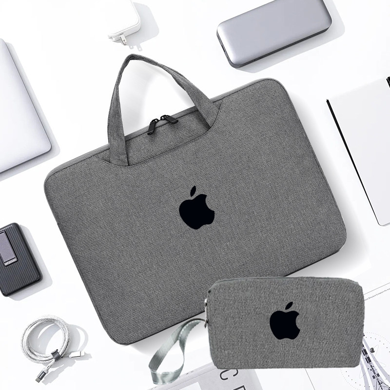 气囊款适用于苹果AppleMacBookAir13.3英寸Pro14/16笔记本电脑包13.6/15.4内胆防震手提收纳袋子保护套M3 M4