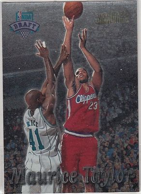 NBA球星卡 1997 Topps 快船队 莫里斯 泰勒 经典新秀特卡