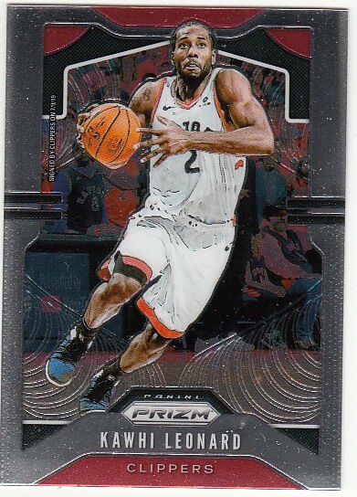 nba球星卡 panini prizm 猛龙队 卡哇伊 伦纳德 常规卡小压痕