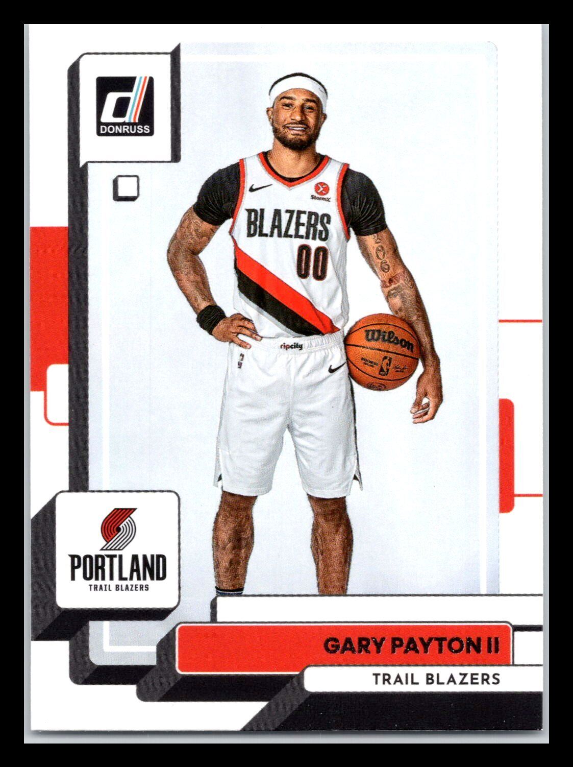 【MJ卡世界】NBA球星卡 Panini Donruss 小佩顿 开拓者队 帕尼尼