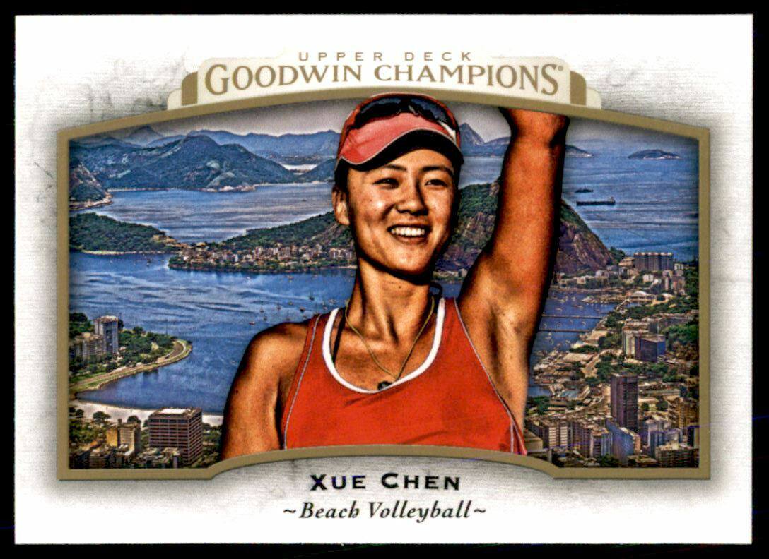 【mj卡世界】美国原版名人卡 ud goodwin 沙滩排球 薛晨 中国