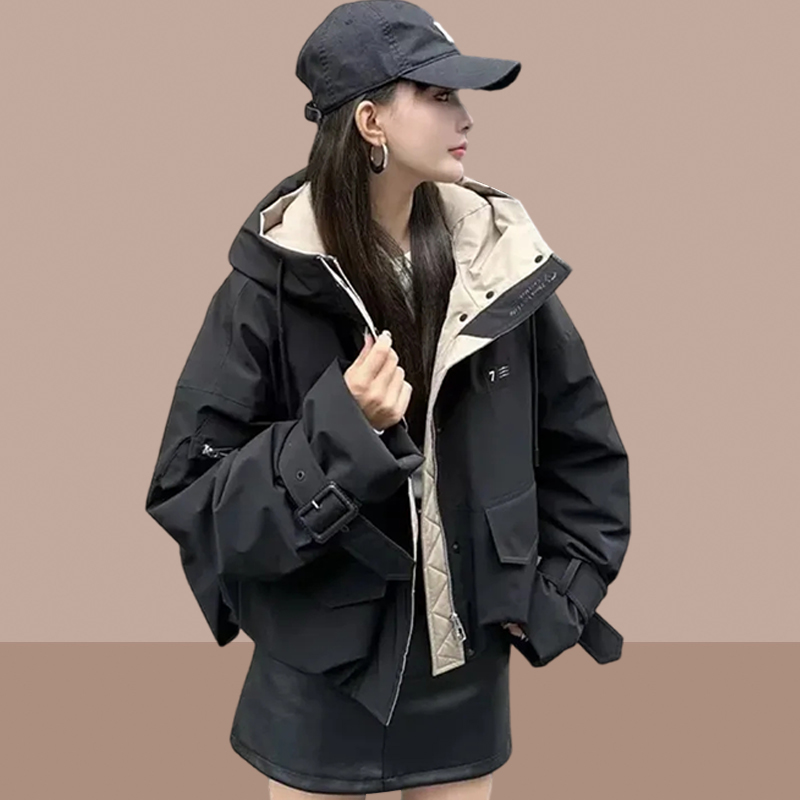 今年流行爆款短款羽绒棉