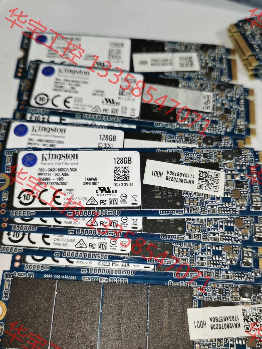 议价 金士顿 128G M.2 sata3 SSD 固态硬盘 坏