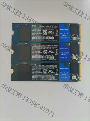 议价 西数SN550 1T固态硬盘NVME PCIE M2 拆机盘