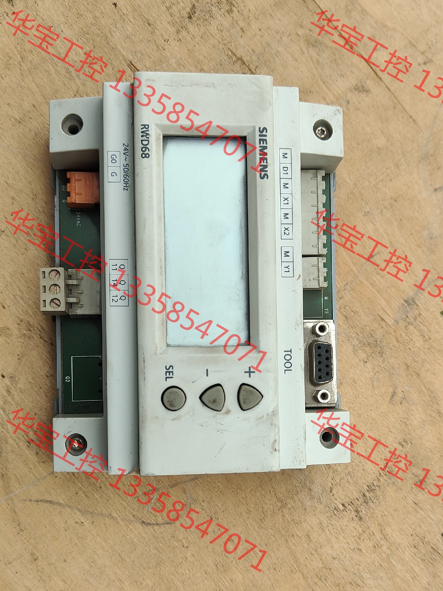 议价 原装西门子siemens温度控制器,型号rwd68,拆机件