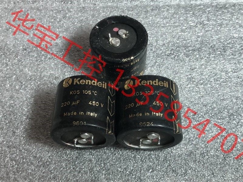 议价 拆机意大利 kendeil 肯德 220uf 450v 金字