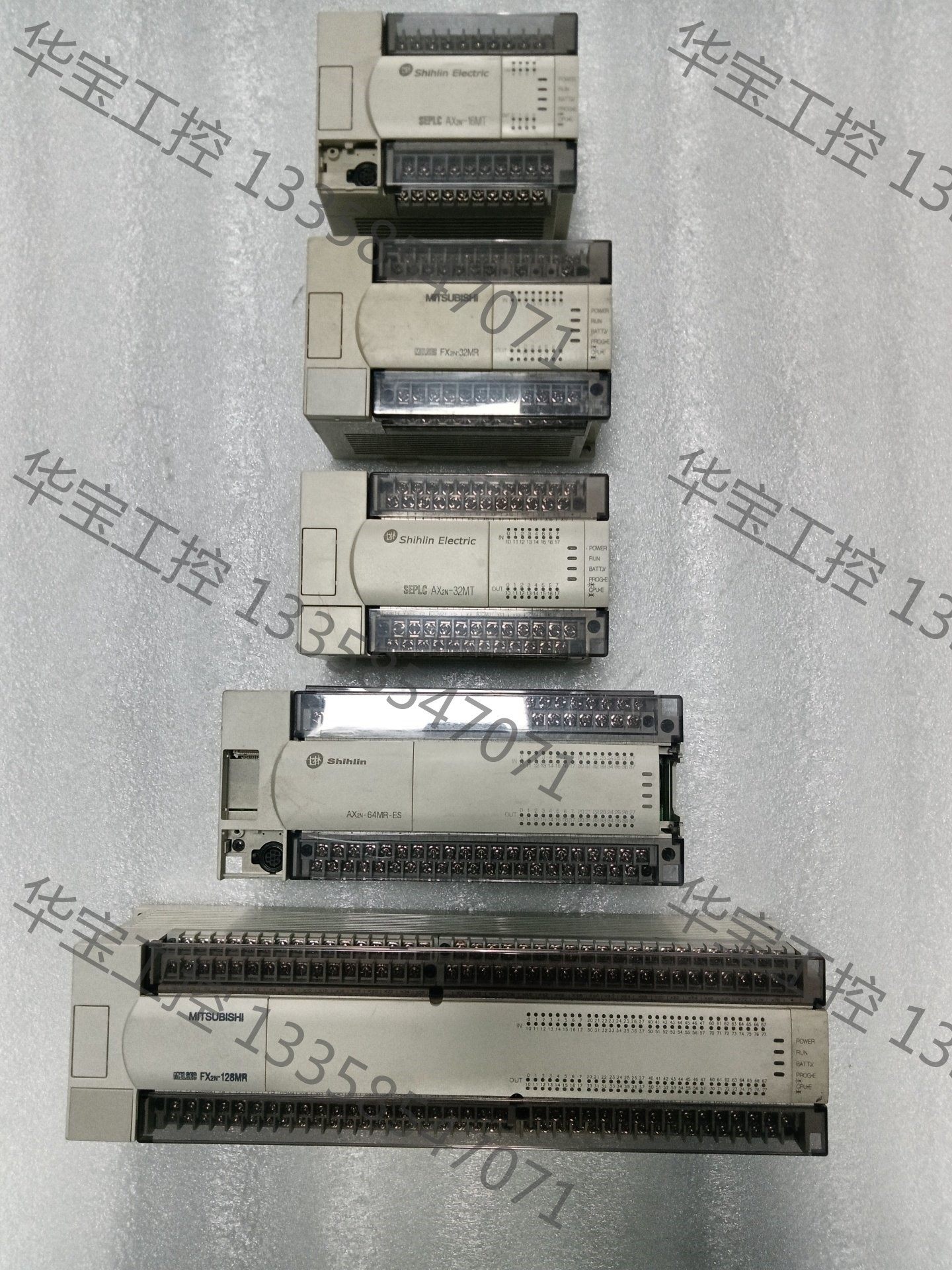 士林plc拆机二手ax2n-16mt