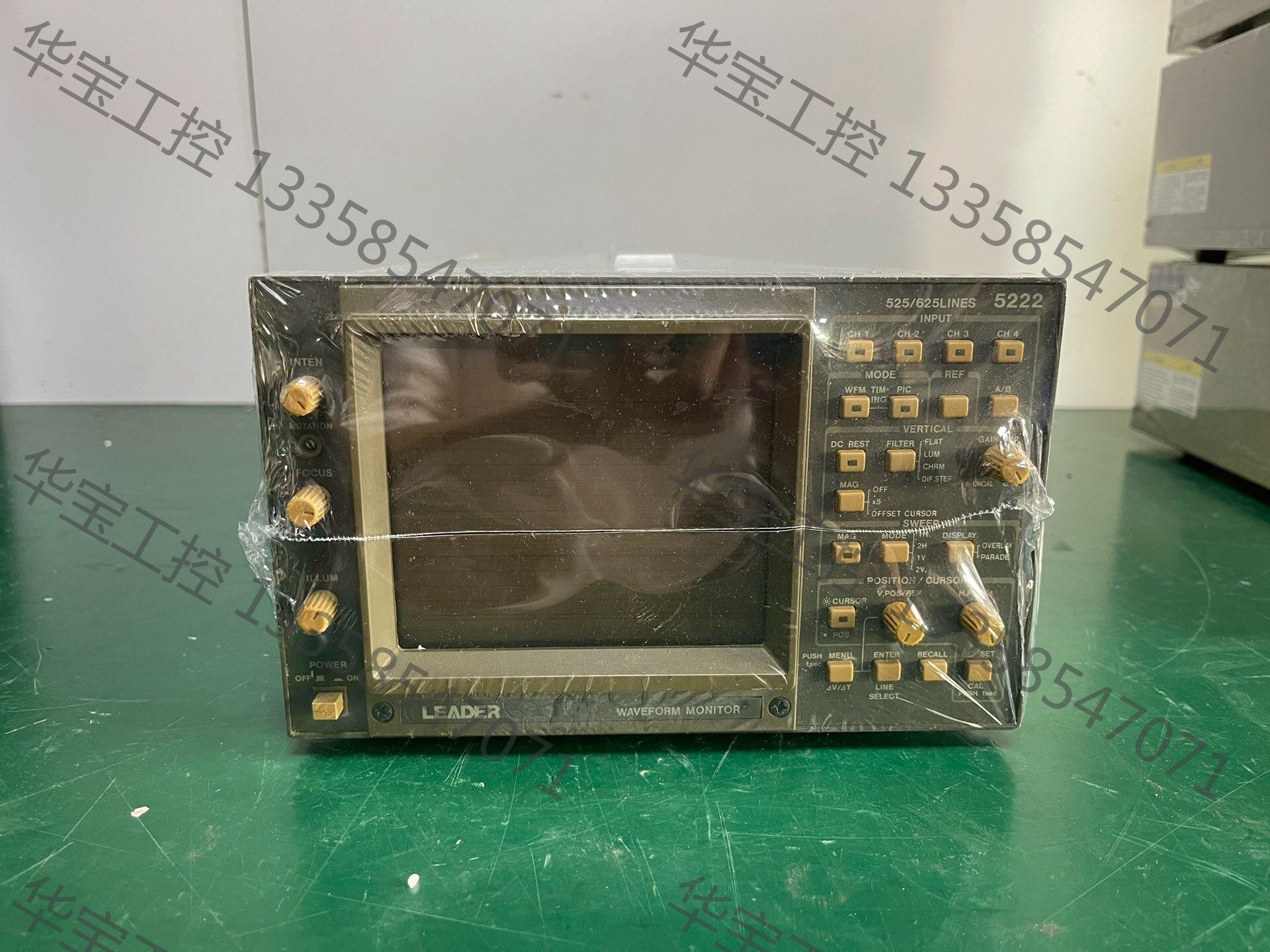 议价 利达 leader  5222 矢量示波器 实物拍摄 功能正