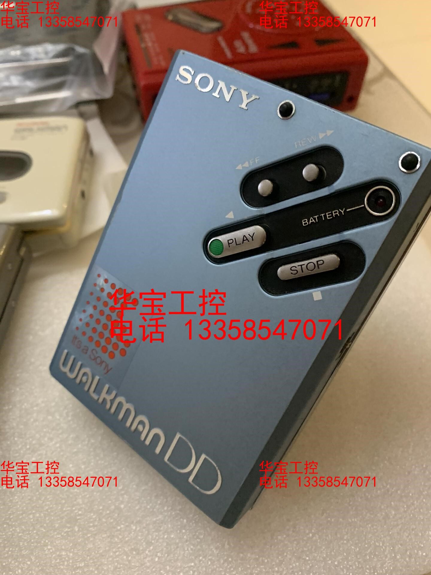 稀少蓝！索尼WM-DD磁带机DC2随身听