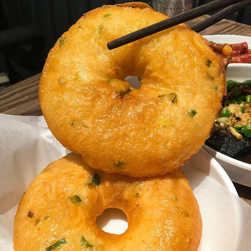 葱油粑粑10个装老长沙油炸点心葱油饼面窝半成品空气炸锅特色食材