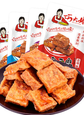 湖南巧大娘烧烤香辣臭豆腐零食