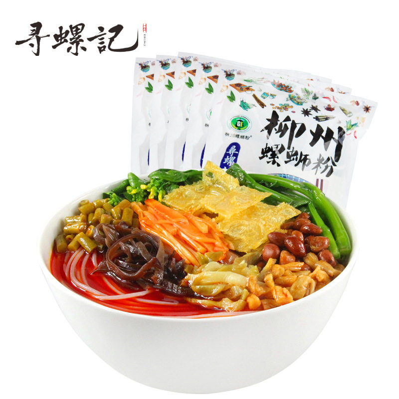 广西特产柳州螺丝粉5袋含配料包