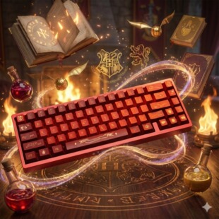 佩森丨哈利波特 格兰芬多PBT+PC热升华键帽 加厚个性化原厂键帽