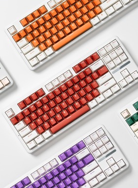 佩森丨新款PBT二色键帽 OEM高度 闭口字符双色注塑