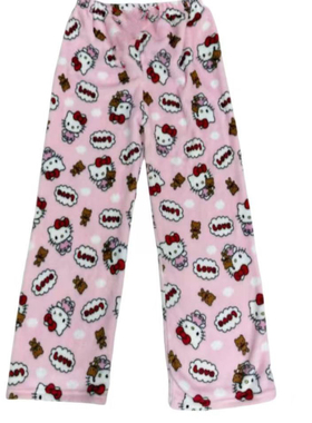 Cute y2k Hello Kitty猫  Pajama Pants Christmas Sanrio Anime