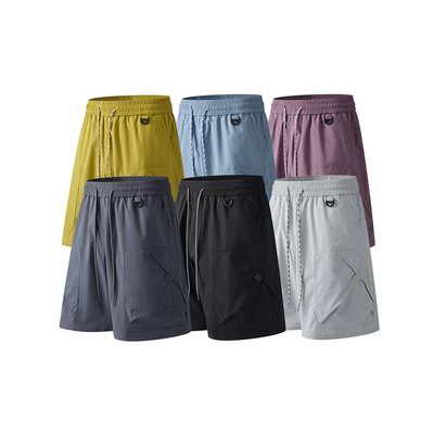 山系机能速干多口袋五分短裤男
