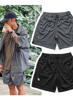 现货 MADNESS MESH SPORT SHORTS 网眼运动休闲短裤男 余文乐同款