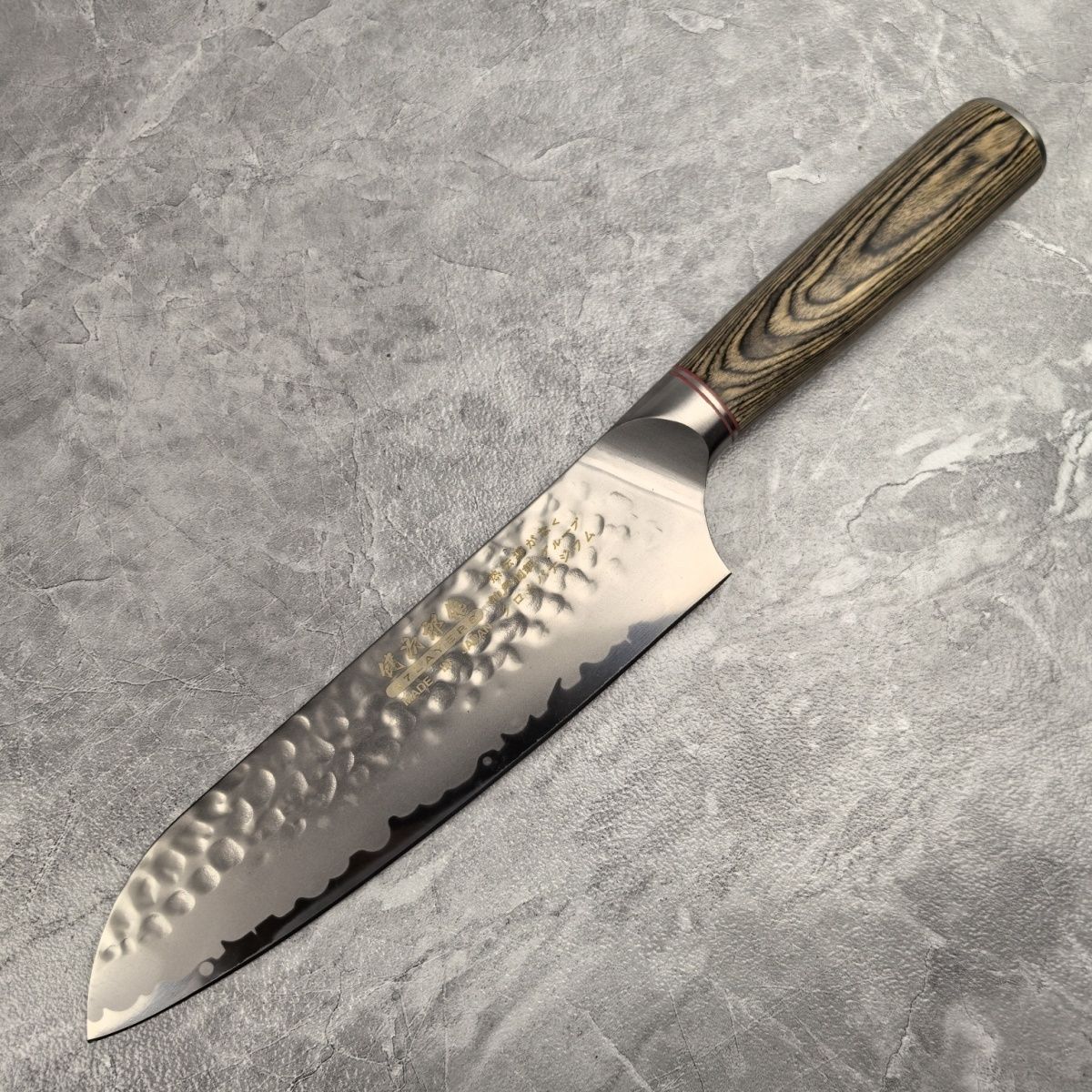 日本健次郎作7cr15mov三德料理厨师刀切肉刀锋利切片刀高档刀具