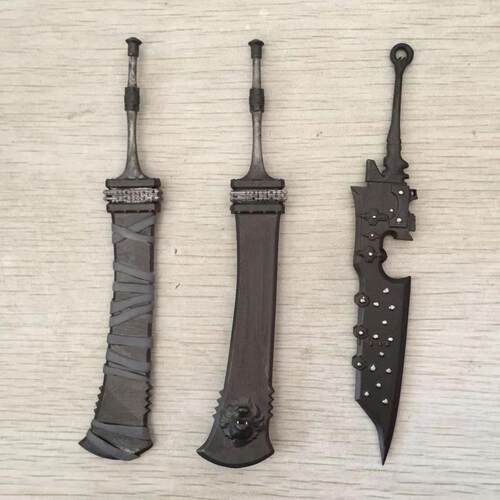 1/12大剑武器配件 适配30ms女神装置figma机娘改件shf6寸兵人模型