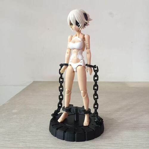 1/12机娘配件 适配女神装置改件figma改件30ms女兵人素体散货模型