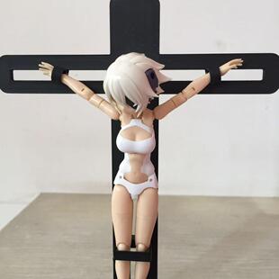 机娘配件 适配女神装置拼装机娘figma改件30ms1/12女兵人素体模型