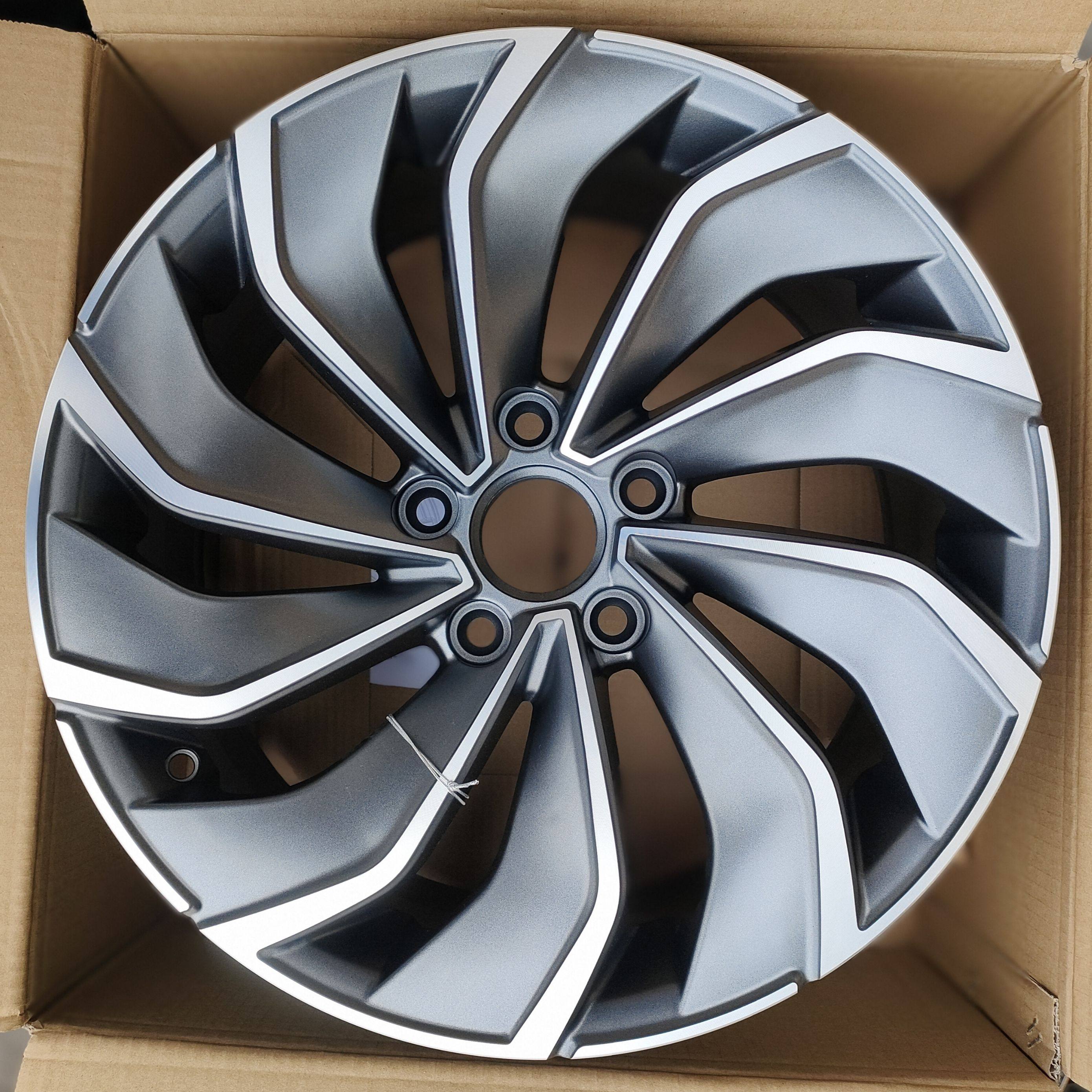 适用于17寸大众高尔夫铝合金轮毂 帕萨特 迈腾 速腾钢圈全新胎铃