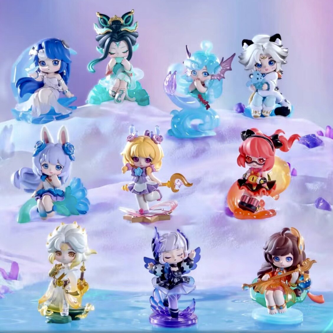 新品miniso名创优品王者荣潮玩盲盒