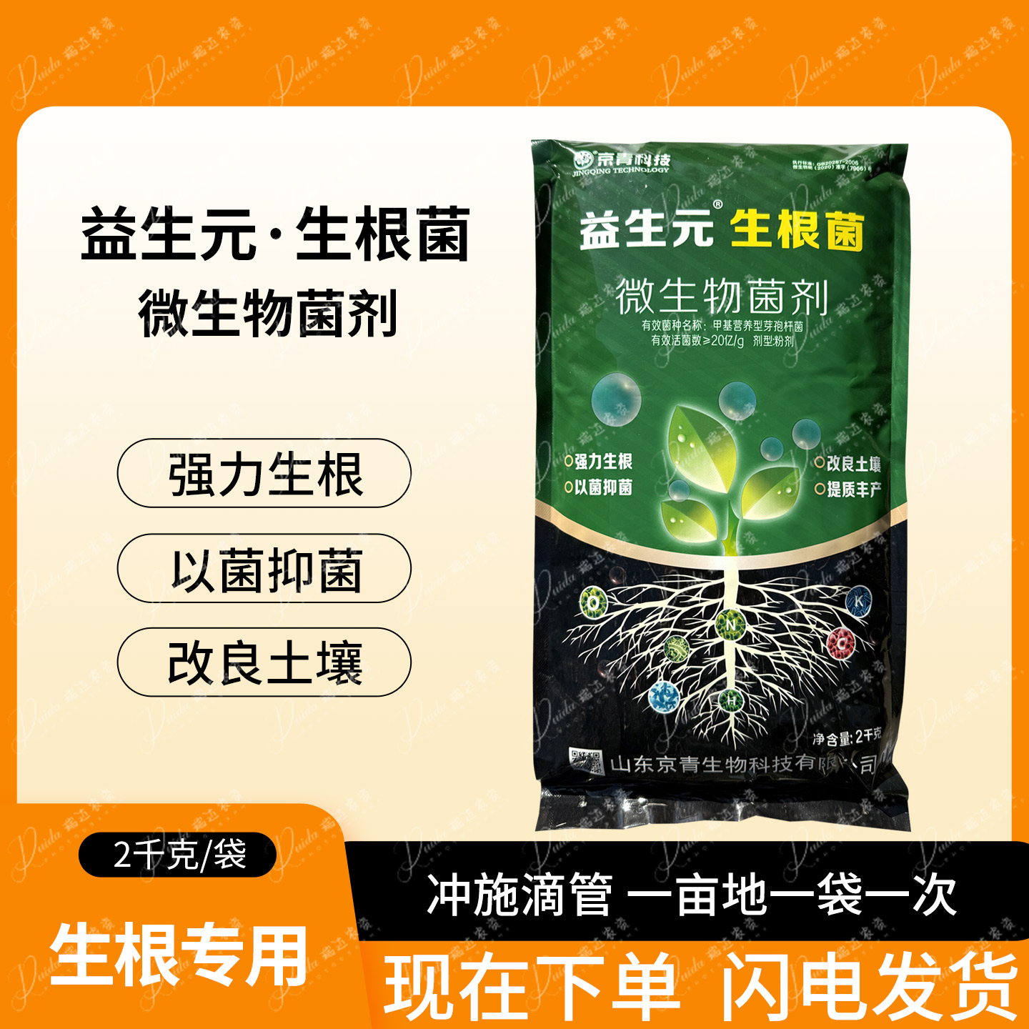山东京青益生元生根菌