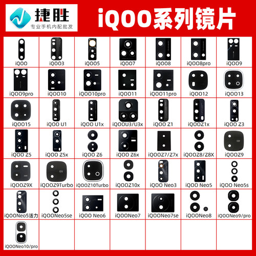 适用IQOO系列摄像头镜片
