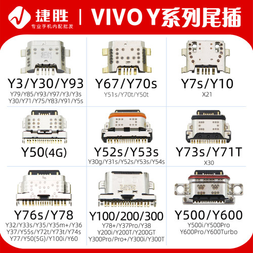 适用VIVOY系列尾插接口