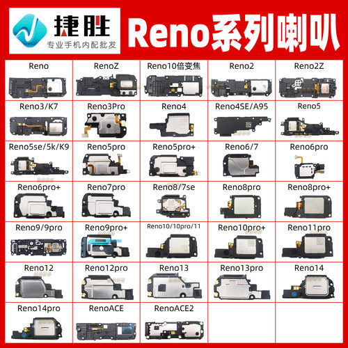 适用Reno系列喇叭总成