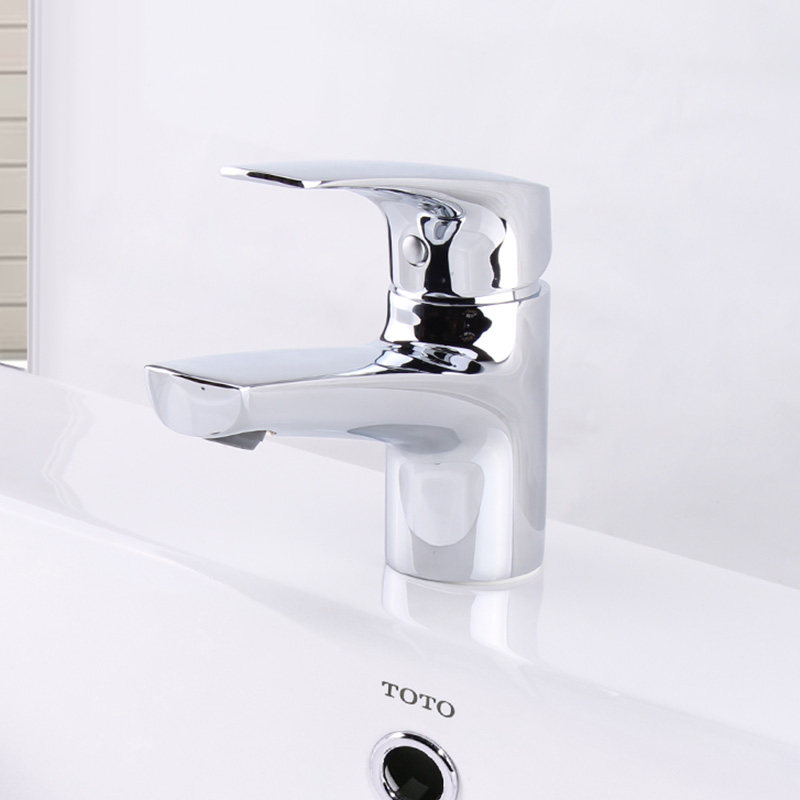 TOTO水龙头DL372S桌上式单柄双控冷热水面盆龙头面盆洗脸(05-F)