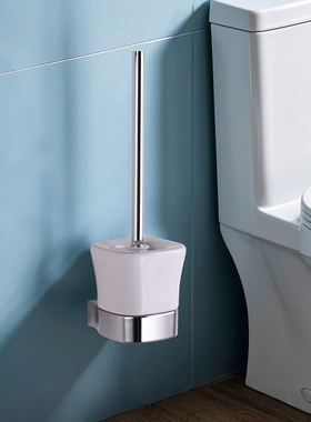 TOTO马桶刷DSTB43 卫生间挂墙式不锈钢陶瓷刷架坐便器刷子洗便器