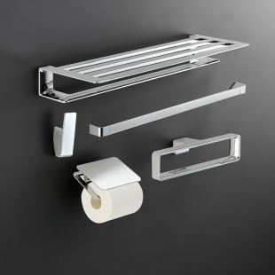 TOTO五金挂件YS902N5 不锈钢锌合金浴巾架毛巾杆厕纸架挂衣钩套餐