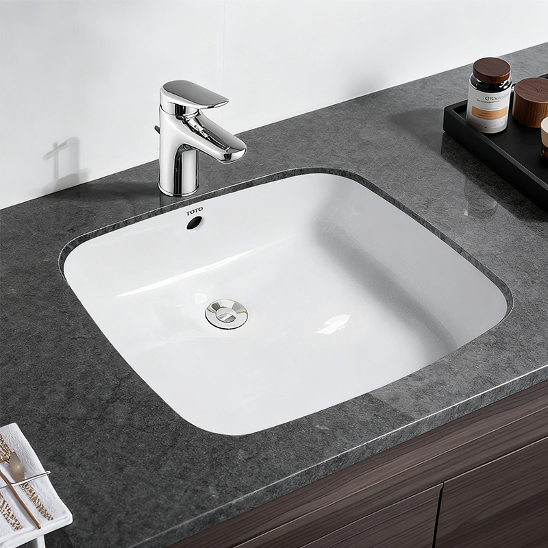 TOTO台盆LW765B陶瓷智洁抗污