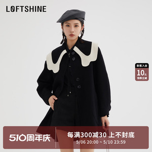 LOFTSHINE珞炫中长款大衣外套