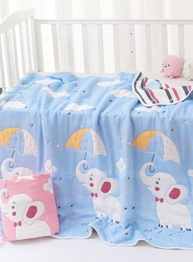 宝宝四方浴巾正方形儿童专用沙布沐巾婴儿洗澡二层纱布巾大尺寸薄