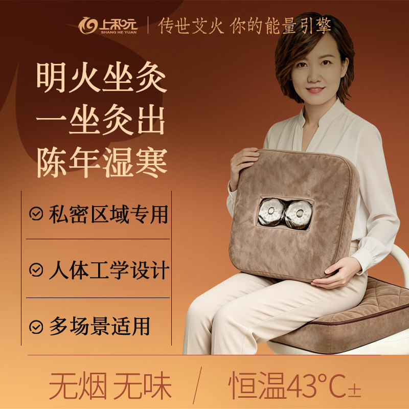 【私密养元坐灸垫】上和元艾灸熏蒸器艾灸盒温灸器随身灸家用熏艾