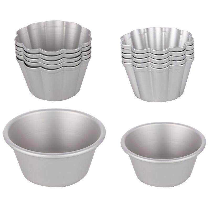 三能小蛋糕模具蛋挞家用烤箱套装小纸杯迷你面包布丁烘焙器具